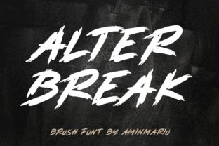 Alterbreak Font: A Playful Yet Professional Typeface for Digital Design