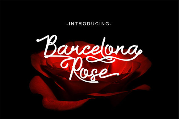 Barcelona Rose Font: A Script Amp for Modern Web Design