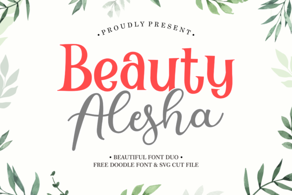 Beauty Alesha Font: A Handwritten Typeface That Elevates Branding Projects