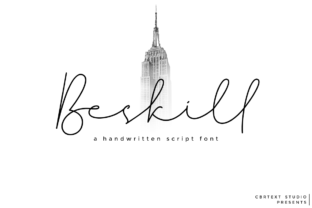 Beskill: A Modern Script Font for Editorial Elegance