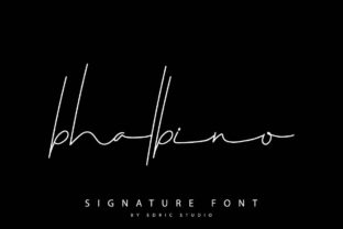 Bhalbino: A Script Font That Elevates Your Brand’s Elegance