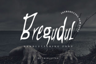 Bregudul Font: A Handwritten Typeface That Brings the Spooky to Life
