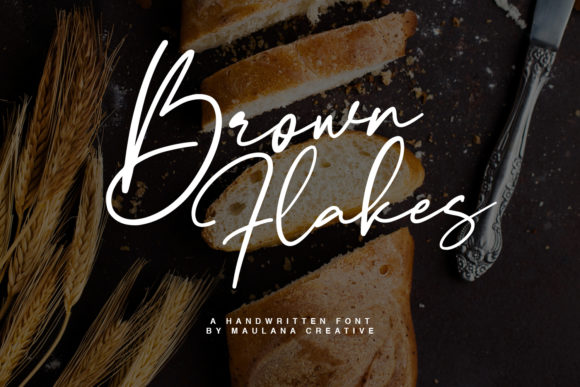 Brown Flakes Font Review: A Friendly Handwritten Typeface for Creative Brands