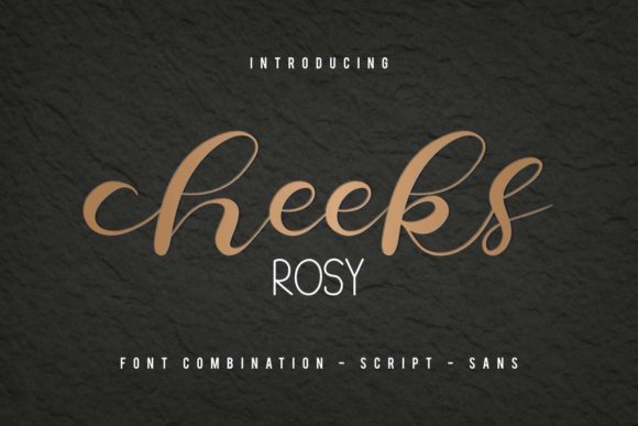 Cheeks Rosy Font: A Polished Touch for Your Brand Identity