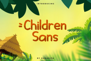 Children Sans Font: A Versatile Typeface for Digital Design