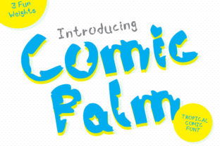 Comic Palm: A Tropical Script Font for Eye-Catching Campaigns