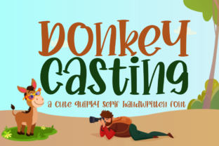 Donkey Casting: A Script Font for Memorable Marketing