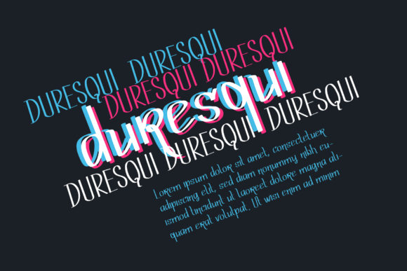Duresqui: A Handwritten Typeface That Elevates Campaign Creativity