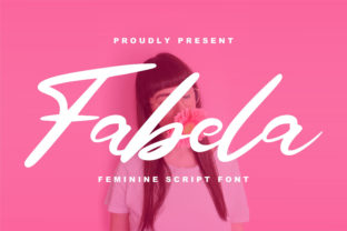 Fabela: A Handwritten Font That Feels Like a Warm Welcome
