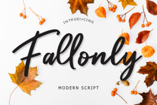 Fallonly: A Playfully Modern Typeface for Creative Branding