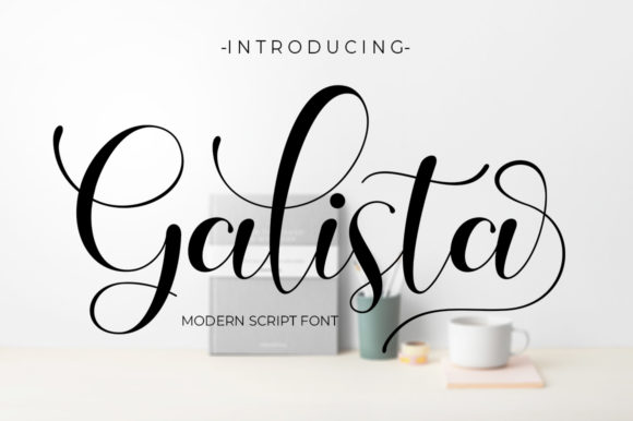 Galista: A Script Font with Heart and Versatility