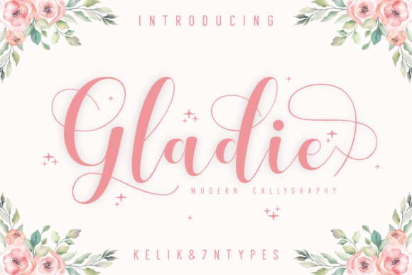 Gladie: A Handwritten Font That Elevates Craft Projects