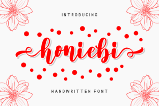 Honiebi Font: A Sweet and Modern Handwritten Typeface for Branding