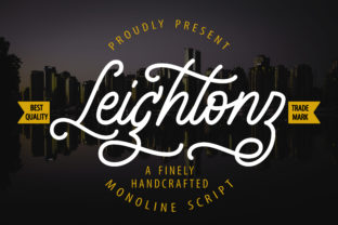 Leightonz: A Script Font with Personality and Purpose