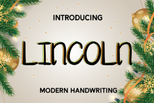 Lincoln Font: A Playful Script Typeface for Digital Design