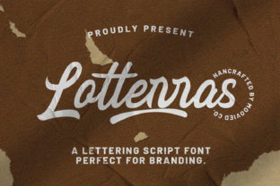Lotterras: A Script Font That Elevates Your Campaign Design