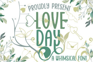 Love Day Font Review: A Romantic Typeface for Campaign Design