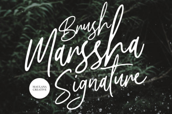Marssha: A Handwritten Font for Editorial Design