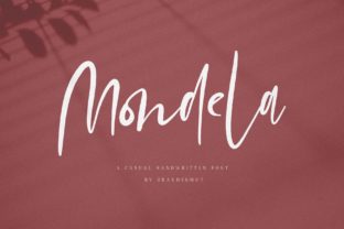 Mondela Font: A Playful Script for Editorial Design