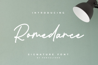 Romedance Font: A Script Amp Typeface That Elevates Campaigns