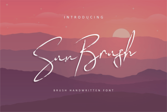 Sun Brush: A Playful Typeface That Brings Personality to Branding