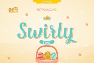 Swirly Font: A Playful Handwritten Typeface for Creative Branding